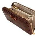 GUESS Sibel SLG Medium Zip Around Wallet Espresso