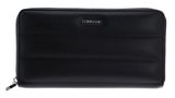 Calvin Klein Line Quilt Zip Around Wallet Black
