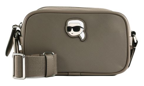 KARL LAGERFELD K / Ikonik 2.0 Nylon Camera Bag Ash Grey