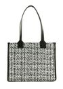 KARL LAGERFELD Belle De Jour Tote Boucle M Black / White