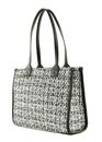 KARL LAGERFELD Belle De Jour Tote Boucle M Black / White