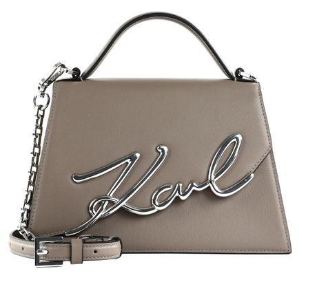 KARL LAGERFELD K / Signature 2.0 Crossbody Bag M Ash Grey