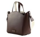 KARL LAGERFELD K / Circle Tote Bag Perforated S Dark Chocolate