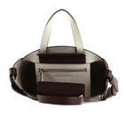 KARL LAGERFELD K / Circle Tote Bag Perforated S Dark Chocolate