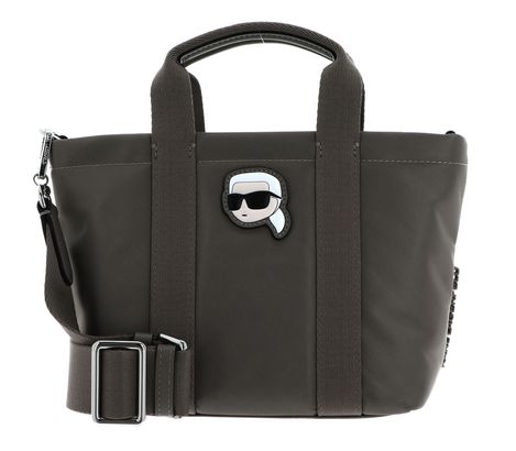 KARL LAGERFELD K / Ikonik 2.0 Zip Tote Ash Grey