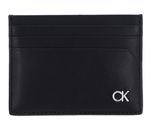 Calvin Klein Metal CK Cardholder Black Smooth