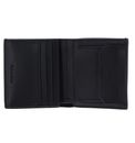 Calvin Klein Metal CK Trifold Wallet Black Smooth