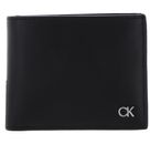 Calvin Klein Metal CK Bifold Wallet Black Smooth