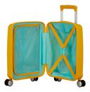 American Tourister Soundbox Mini Spinner 47 / 16 Golden Yellow American Tourister Soundbox Mini Spinner 47 / 16 Golden Yellow