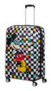American Tourister Wavebreaker Disney Spinner 77 / 28 Disney Trolley Mickey Check