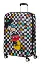 American Tourister Wavebreaker Disney Spinner 77 / 28 Disney Trolley Mickey Check