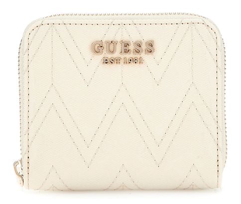 GUESS Adelard SLG Small Zip Around Wallet Stone