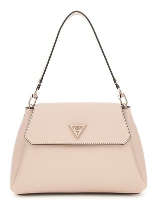 GUESS Sora Girlfriend Flap Shoulder Bag Stone