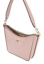 GUESS Eco Gloriana Top Zip Shoulder Bag Mauve