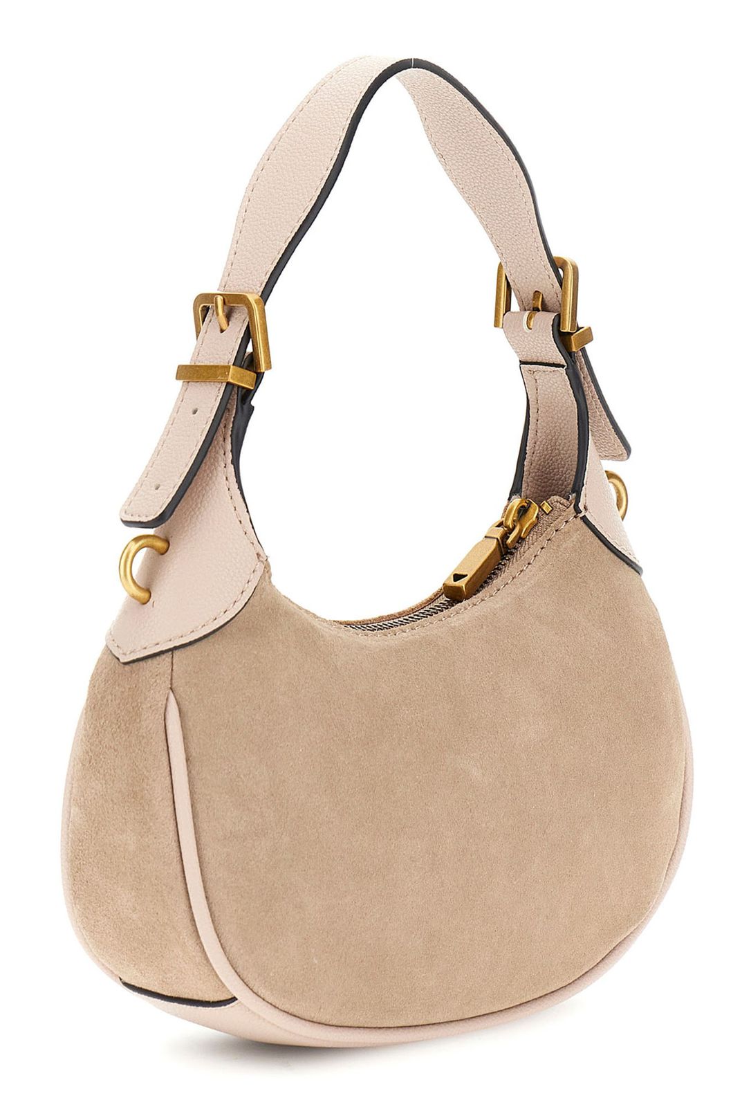 GUESS Malva Mini Hobo Bag Almond GUESS Malva Mini Hobo Bag Almond