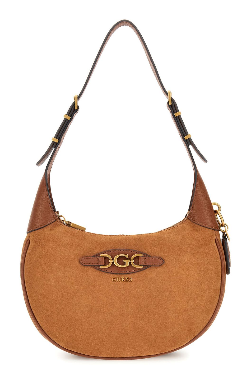 GUESS shoulder bag Malva Hobo Bag Cognac Buy bags, purses