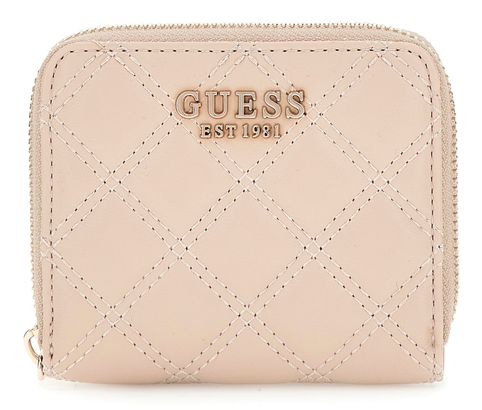 GUESS Giully Zip Around Wallet S Light Beige