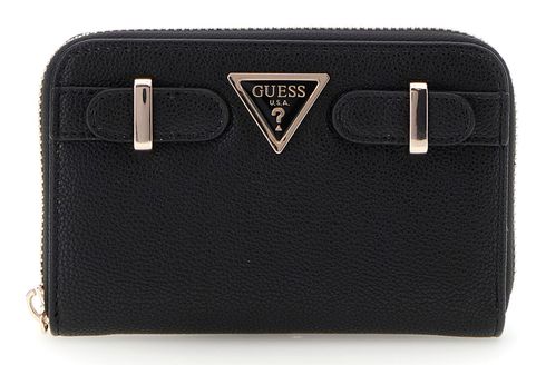 GUESS Eco Ali Zip Around Wallet Black