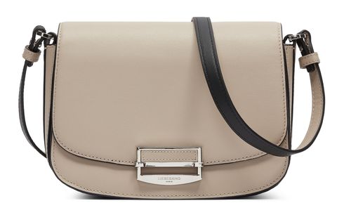 LIEBESKIND BERLIN Ezra 2 Calf Optic Crossbody Bag Stone