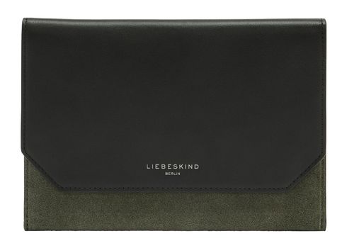 LIEBESKIND BERLIN Lora Suede Pouch M Cypress Green