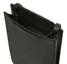 LIEBESKIND BERLIN Ezra 2 Calf Optic Mobile Pouch Black LIEBESKIND BERLIN Ezra 2 Calf Optic Mobile Pouch Black