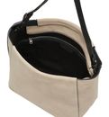 LIEBESKIND BERLIN Chudy Suede Hobo Bag M Stone LIEBESKIND BERLIN Chudy Suede Hobo Bag M Stone