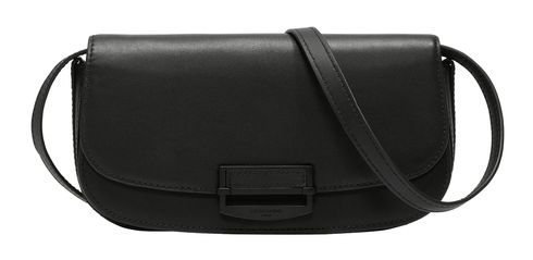 LIEBESKIND BERLIN Ezra 2 Calf Optic Crossbody Bag Black