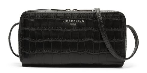 LIEBESKIND BERLIN Lou New Croco Crossbody Black