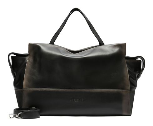 LIEBESKIND BERLIN Lou Vintage Leather Weekender M Black