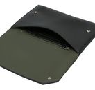 LIEBESKIND BERLIN Lora Calf Optic Pouch M Black