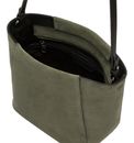 LIEBESKIND BERLIN Chudy Suede Hobo Bag S Cypress Green