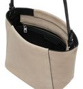 LIEBESKIND BERLIN Chudy Suede Hobo Bag S Stone LIEBESKIND BERLIN Chudy Suede Hobo Bag S Stone