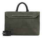 LIEBESKIND BERLIN Lora Suede Satchel L Cypress Green LIEBESKIND BERLIN Lora Suede Satchel L Cypress Green