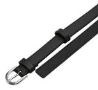 LIEBESKIND BERLIN Fab 5 Small Pebble Eyelts Belt 1.8 CM W85 Black LIEBESKIND BERLIN Fab 5 Small Pebble Eyelts Belt 1.8 CM W85 Black