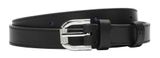 LIEBESKIND BERLIN Fab 5 Kodiaq Sheep Roller Buckle Belt 1.8 CM W95 Black LIEBESKIND BERLIN Fab 5 Kodiaq Sheep Roller Buckle Belt 1.8 CM W95 Black