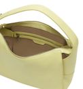LIEBESKIND BERLIN Lou Calf Optic Hobo Bag M Light Mimosa
