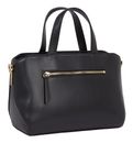 TOMMY HILFIGER TH Heritage Satchel Bag Black TOMMY HILFIGER TH Heritage Satchel Bag Black