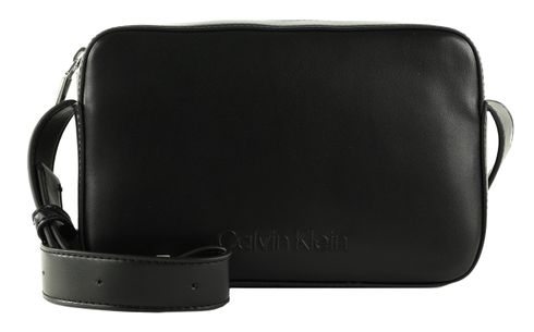 Calvin Klein EMBOSSED CALVIN Crossover Bag Black