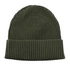 Calvin Klein Classic Cotton Rib Beanie Dark Olive