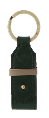 THE BRIDGE Duccio Key Ring Verde Inglese abb. Oro