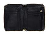 THE BRIDGE Fiona Zip Around Wallet Nero ORO THE BRIDGE Fiona Zip Around Wallet Nero ORO