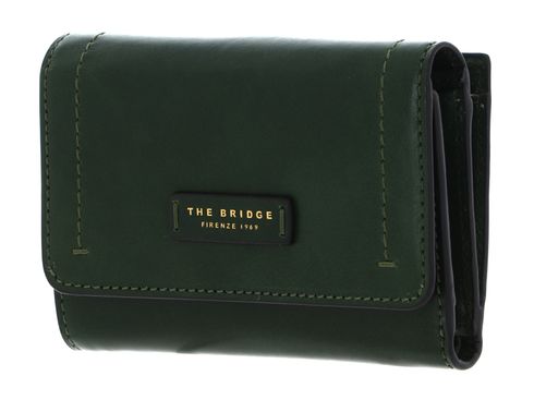 THE BRIDGE Fiona Wallet Verde Inglese abb. Oro