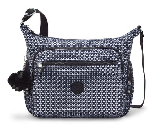 kipling Basic Print Gabbie Shoulderbag M Signature Print