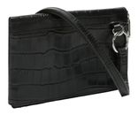 LIEBESKIND BERLIN Lora Croco Neck Accessories Multi Pouch Black LIEBESKIND BERLIN Lora Croco Neck Accessories Multi Pouch Black