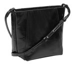 LIEBESKIND BERLIN Chudy Paper Touch Crinkle Hobo Bag S Black LIEBESKIND BERLIN Chudy Paper Touch Crinkle Hobo Bag S Black