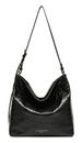 LIEBESKIND BERLIN Chudy New Croco Hobo Bag M Black LIEBESKIND BERLIN Chudy New Croco Hobo Bag M Black