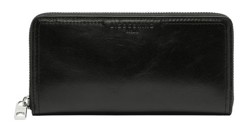 LIEBESKIND BERLIN Chudy Paper Touch Crinkle Gigi Purse L Black