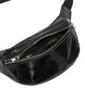 LIEBESKIND BERLIN Chudy Paper Touch Crinkle Beltbag S Black LIEBESKIND BERLIN Chudy Paper Touch Crinkle Beltbag S Black