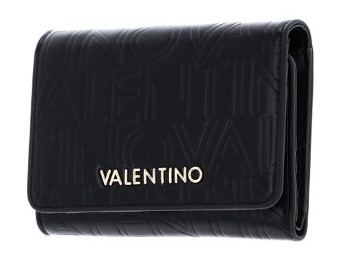 VALENTINO Lio Re Zip Around Wallet Nero