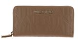 VALENTINO Lio Re Zip Around Wallet Beige VALENTINO Lio Re Zip Around Wallet Beige
